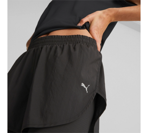 4sh Puma 523181-01 2-in-1 Running Shorts Women Favourite - black